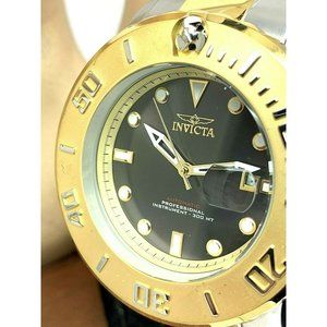 Invicta Men's Gold and Black Watch